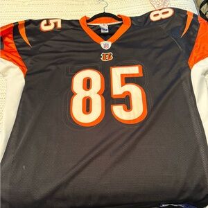 Reebok Black and White NFL Jersey